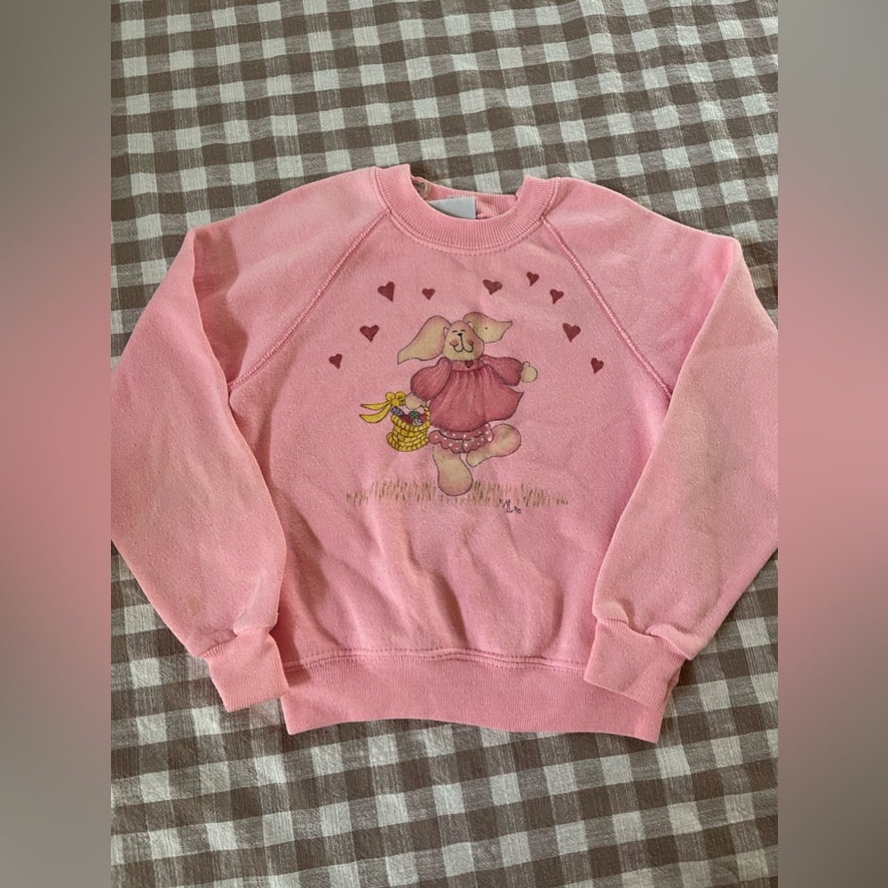 Vintage Lee Easter Bunny crewneck sweatshirt